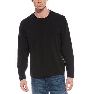7 For All Mankind Mens  T-Shirt, Black